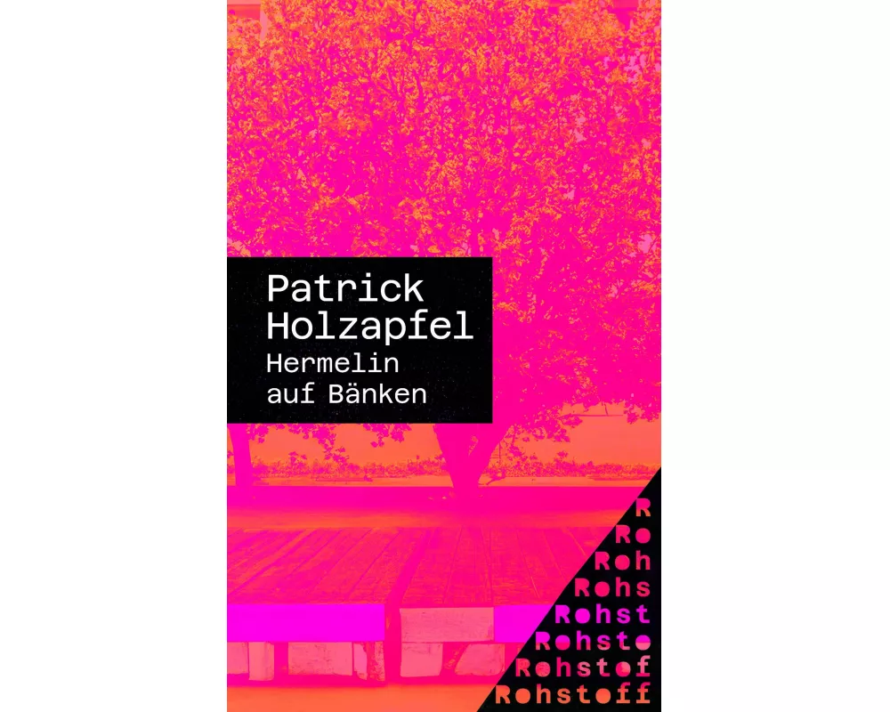 Hermelin auf Bänken