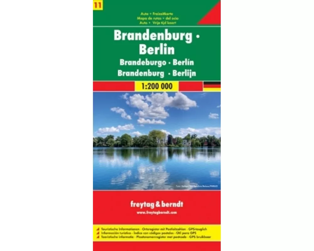 freytag & berndt Straßenkarte Brandenburg - Berlin 1:200.000