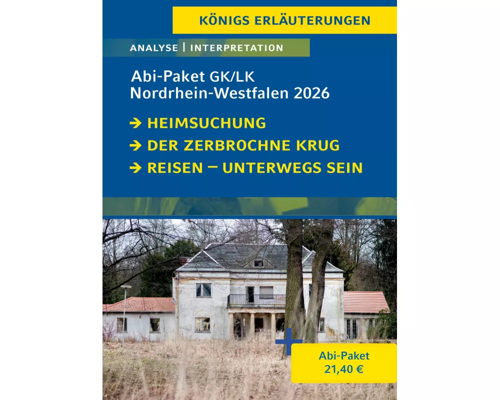 Abitur Nordrhein-Westfalen 2026 Deutsch - Abi-Paket (GK/LK)