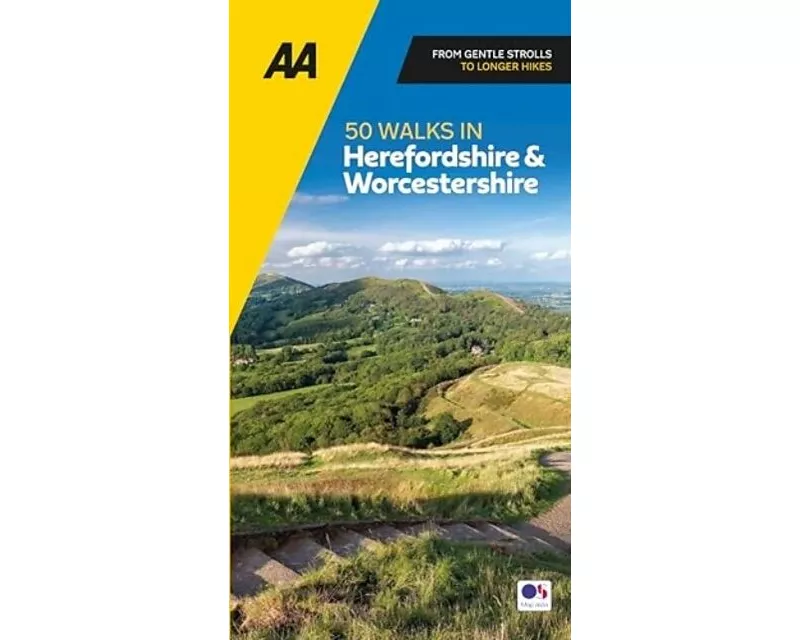 AA 50 Walks in Herefordshire & Worcestershire