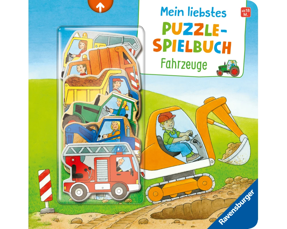 Mein liebstes Puzzle-Spielbuch - Fahrzeuge