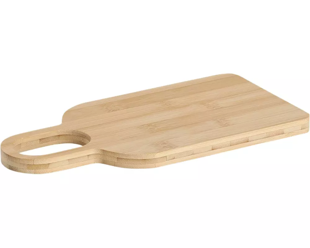 Zeller Present Schneidebrett mit Griff 30 x 15 cm