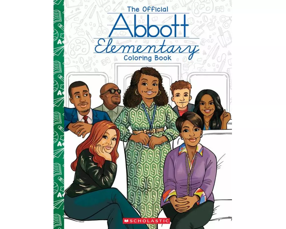 Abbott Elementary: The Official Coloring Book