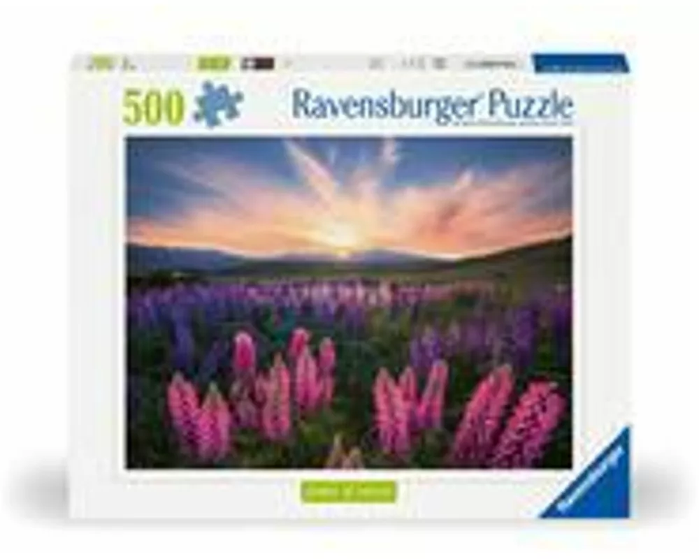 Erwachsenenpuzzle 500 Teile - Lupinen