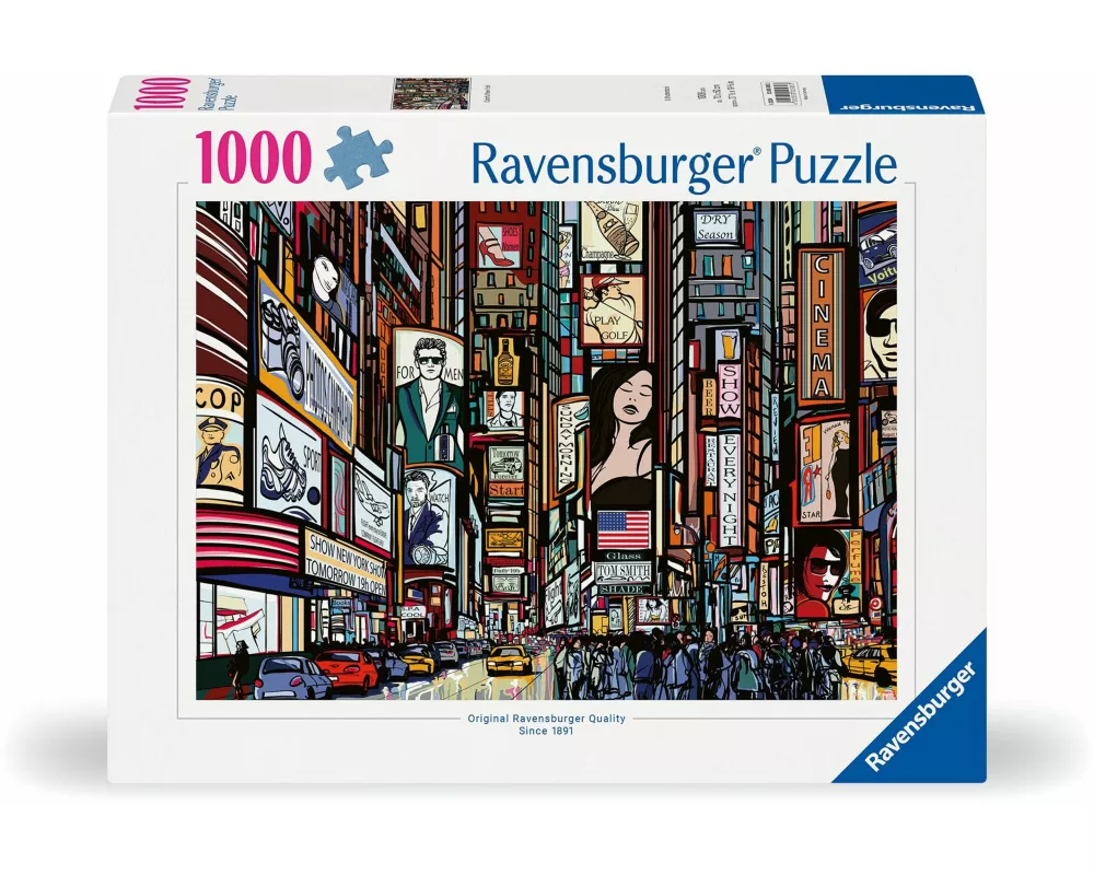 Erwachsenenpuzzle 1000 Teile - Buntes New York