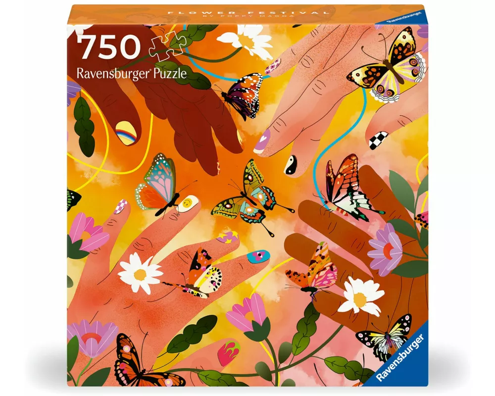 Erwachsenenpuzzle 750 Teile Art&Soul Collection - Flower Festival