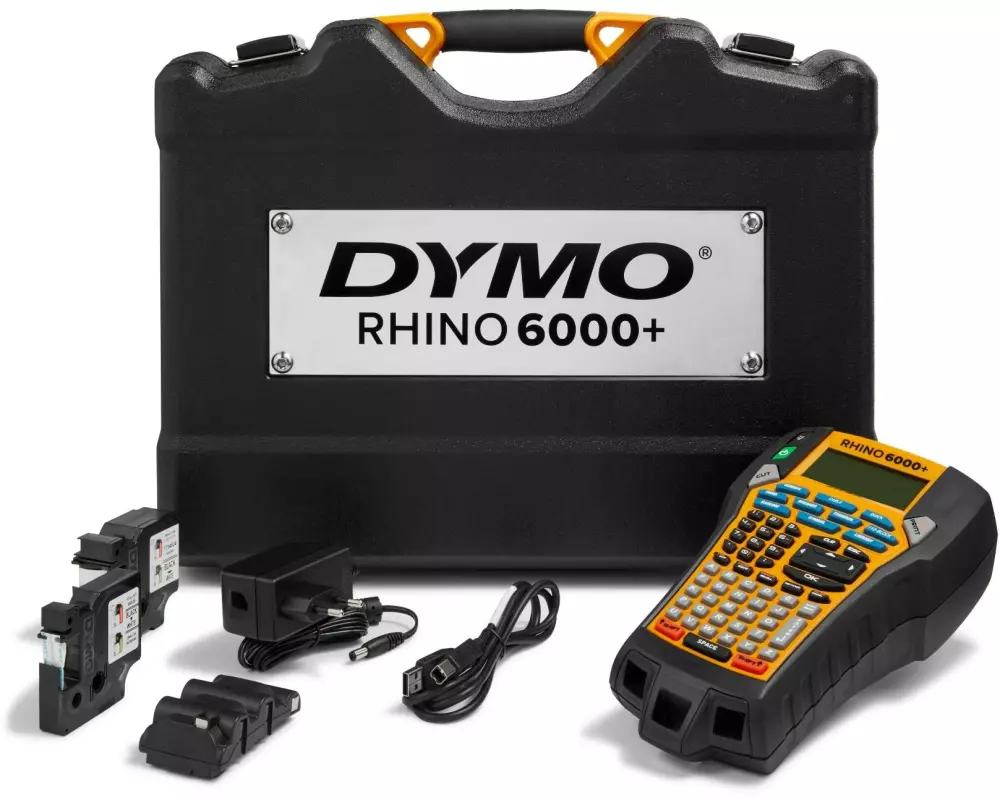 DYMO Etikettendrucker Rhino 6000+ Kofferset