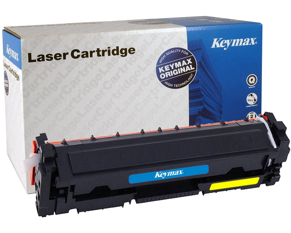KEYMAX RMC Toner-Modul 415A yellow W2032AKEY zu HP CLJ Pro M454 2100 S.