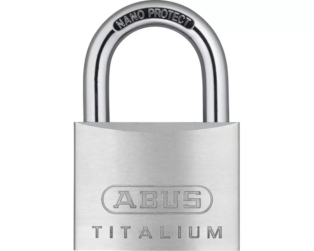Abus Vorhängeschloss 64TI/60 Silber Aluminium