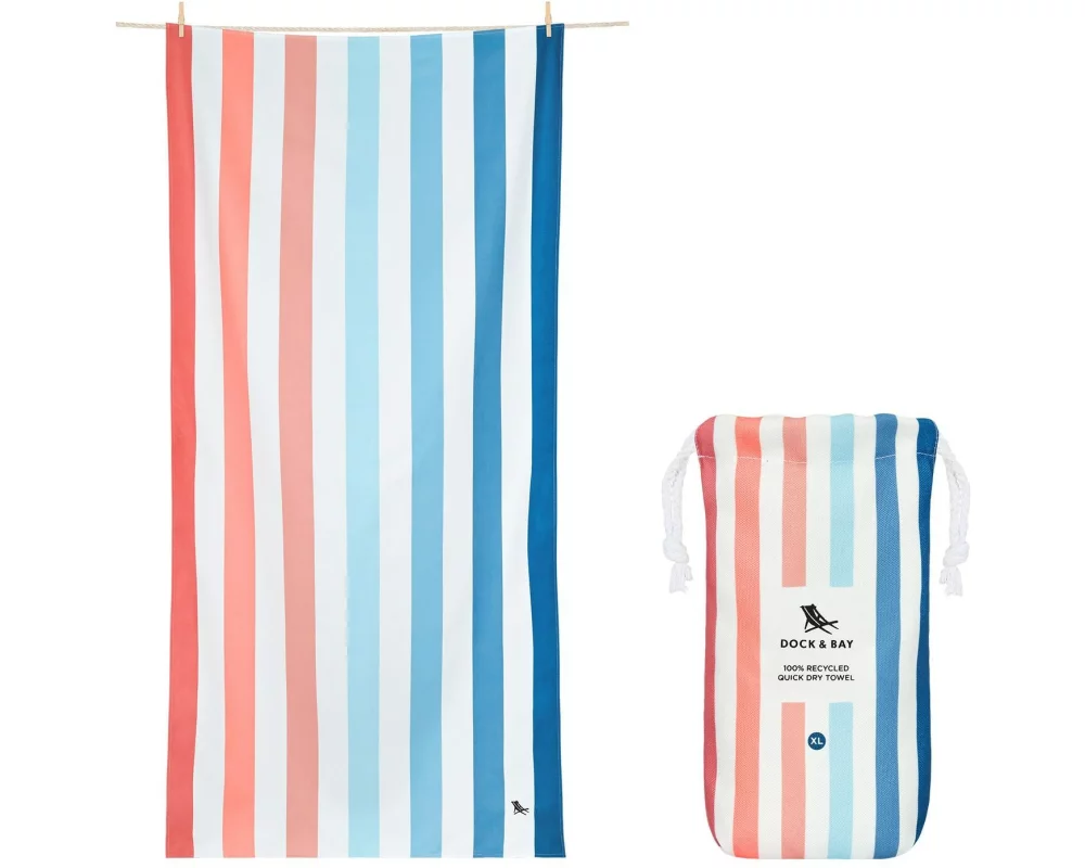 Dock & Bay Strandtuch Sand To Sea XL, Mehrfarbig