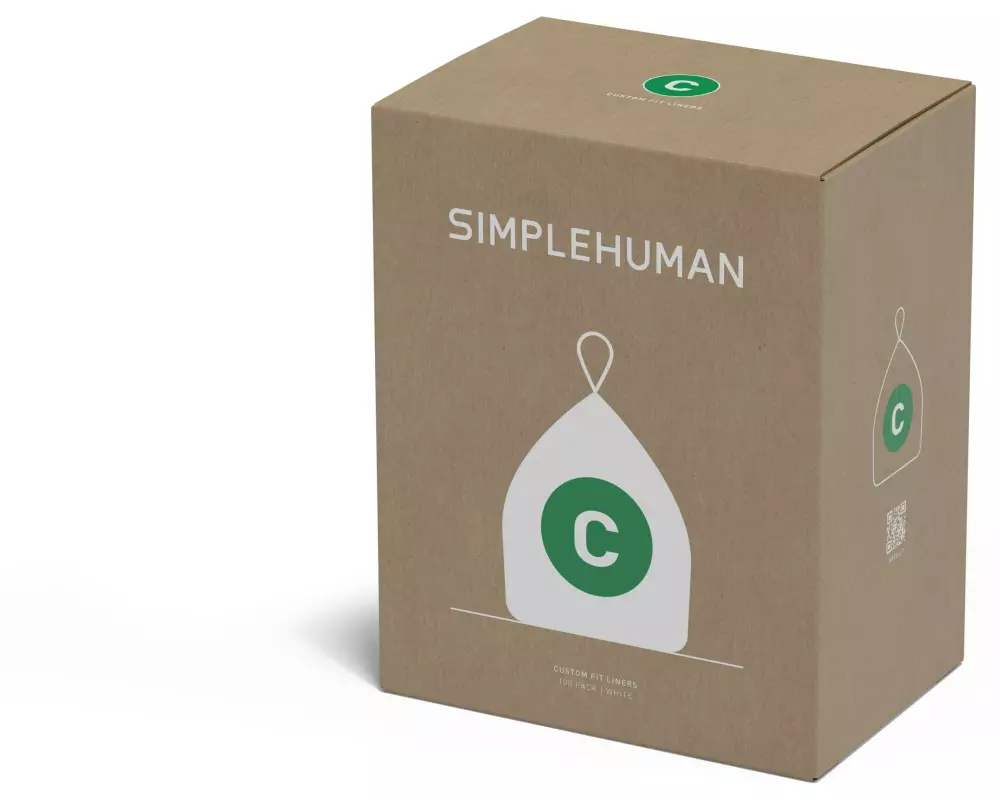 Simplehuman Müllbeutel Code C, 10 l, 100 Stück