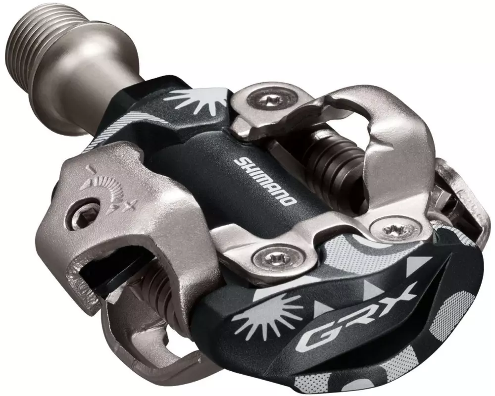 Shimano Klickpedale PD-M8100-UG SPD mit Cleat SM-SH51 Silber