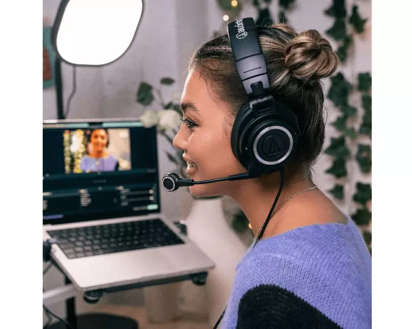 Audio-Technica ATH-M50xSTS USB Schwarz
