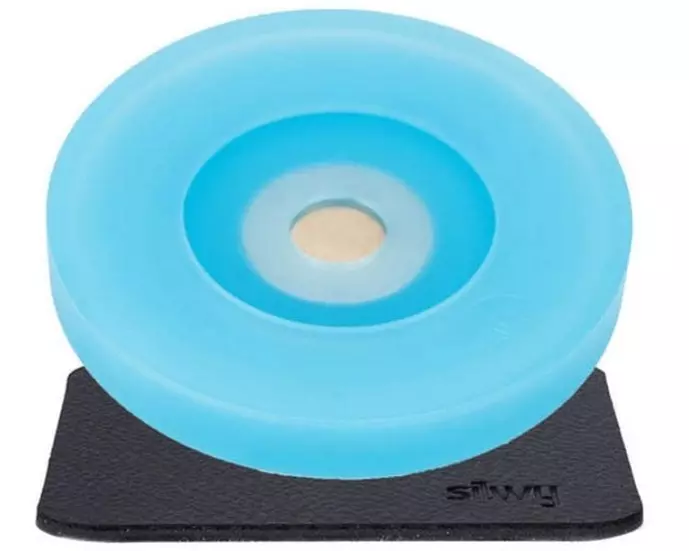 Silwy Magnet-Kondom für Stielgläser Hellblau