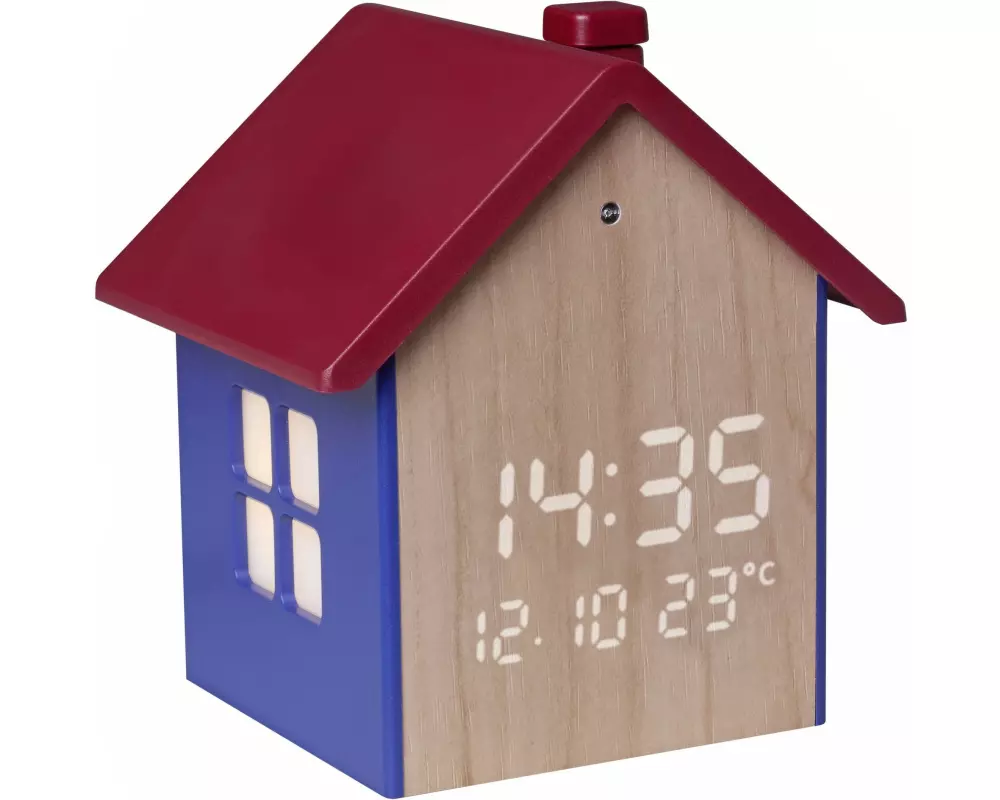 TFA Dostmann Digitalwecker in Häuschen-Form