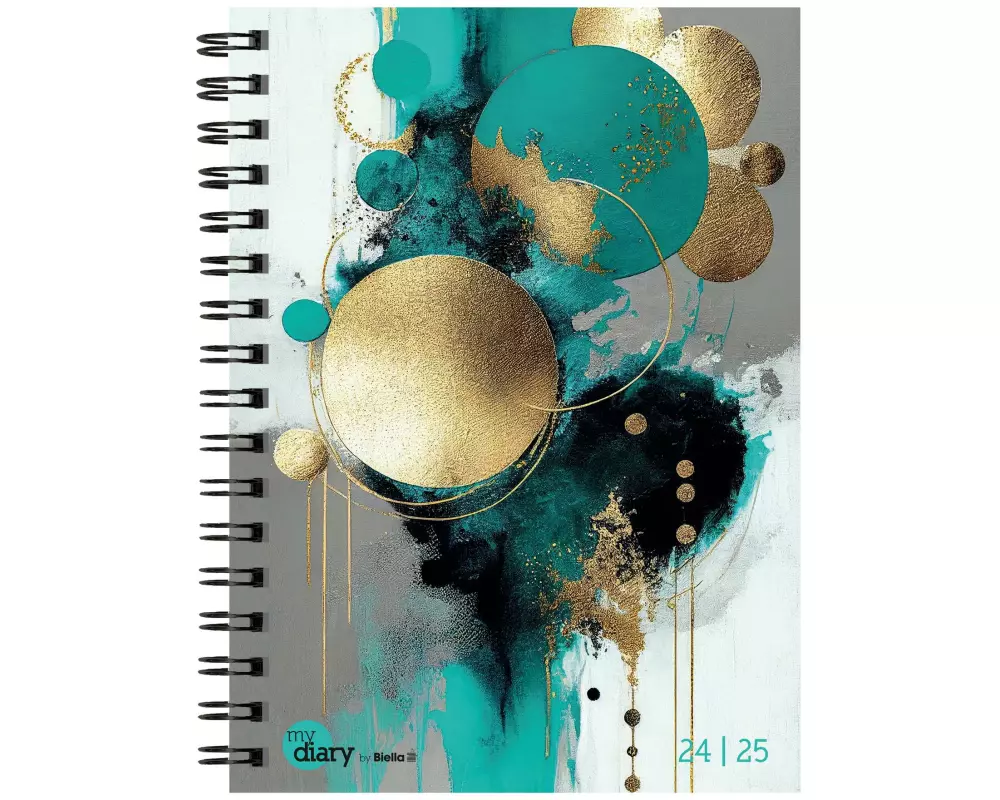 Biella Schüleragenda Mydiary Style 24/25 FSC, 3½T/1S, 14.5x 0.5 cm