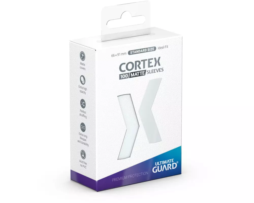 Ultimate Guard Kartenhülle Cortex Sleeves Standard Matt-Transparent 100