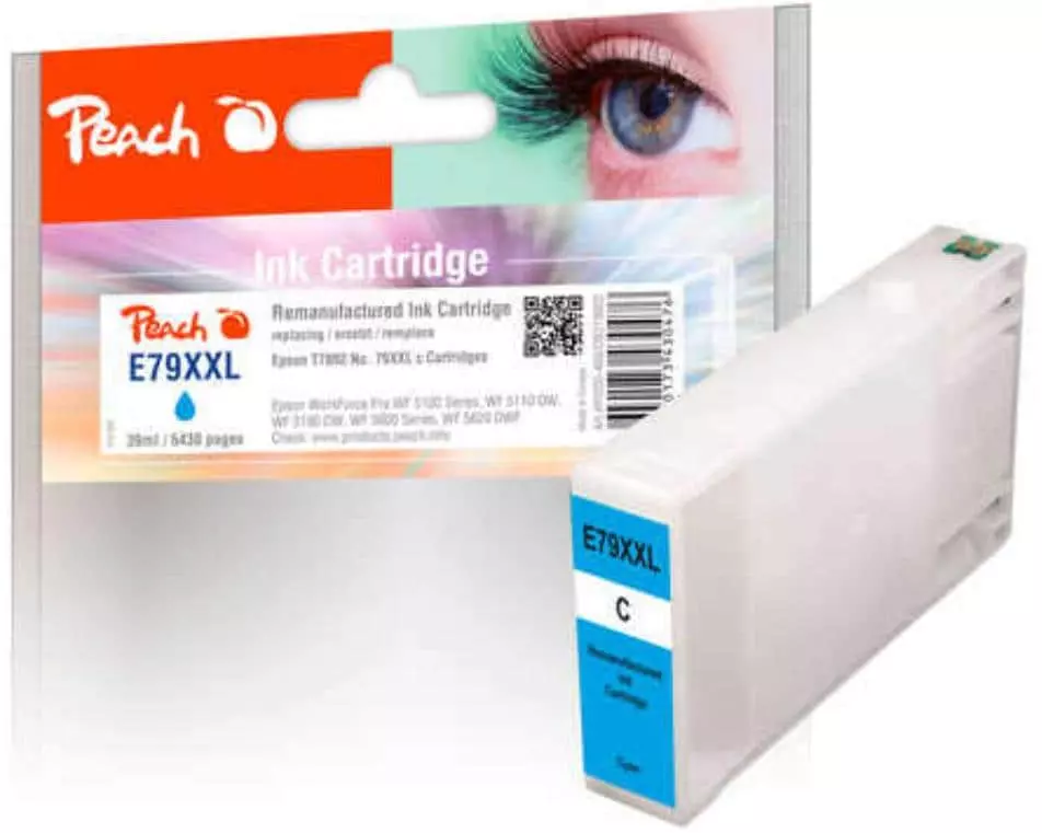 Peach Tinte Epson T7892, No 79XXL Cyan