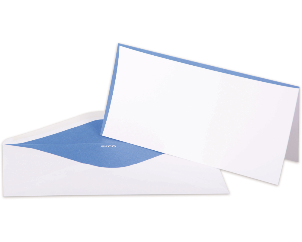 ELCO Couverts/Karten Prestige CA5/6 71719.12 2x5 Stk. blau