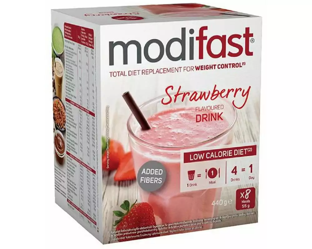 Modifast Drink Erdbeere 8 x 55 g
