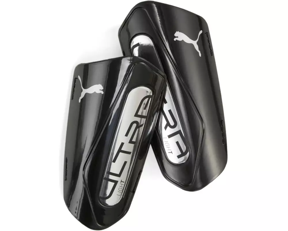 PUMA Shinguards Ultra Light Strap L, Schwarz