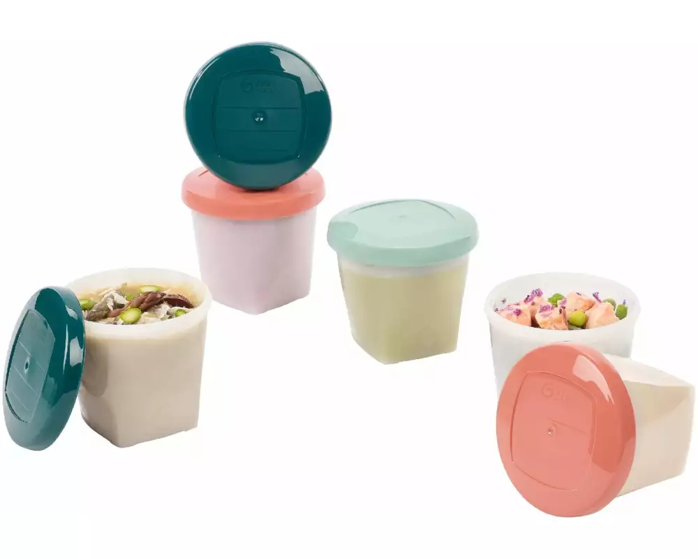 Babymoov Nahrungsbehälter Babybols Bio 6 x 250 ml