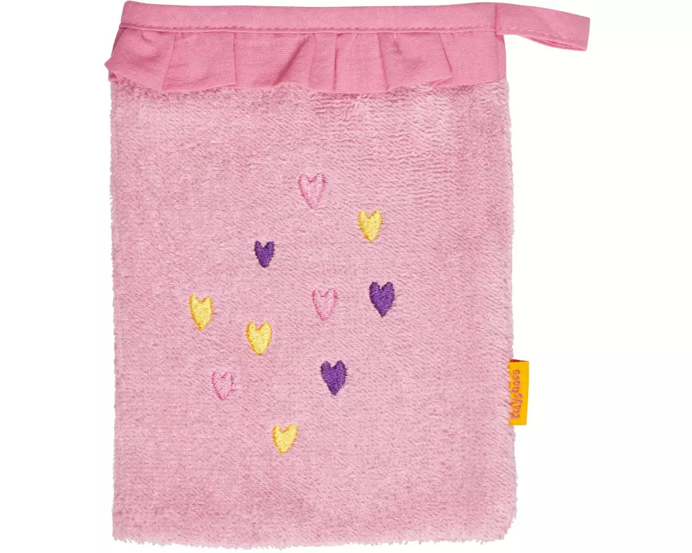 Playshoes Baby-Waschhandschuh Einhorn Rosa