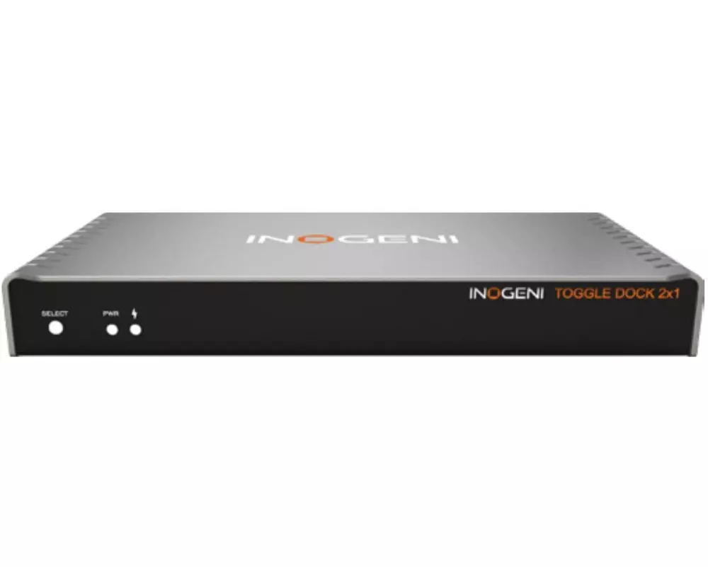 Inogeni TOGGLE DOCK 2x1 2-Port-Umschalter für USB-/HDMI-Geräte