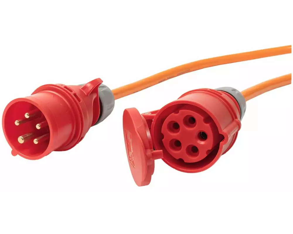 STEFFEN Verlängerungskabel EPR-PUR CEE16/5 - CEE16/5 10 m