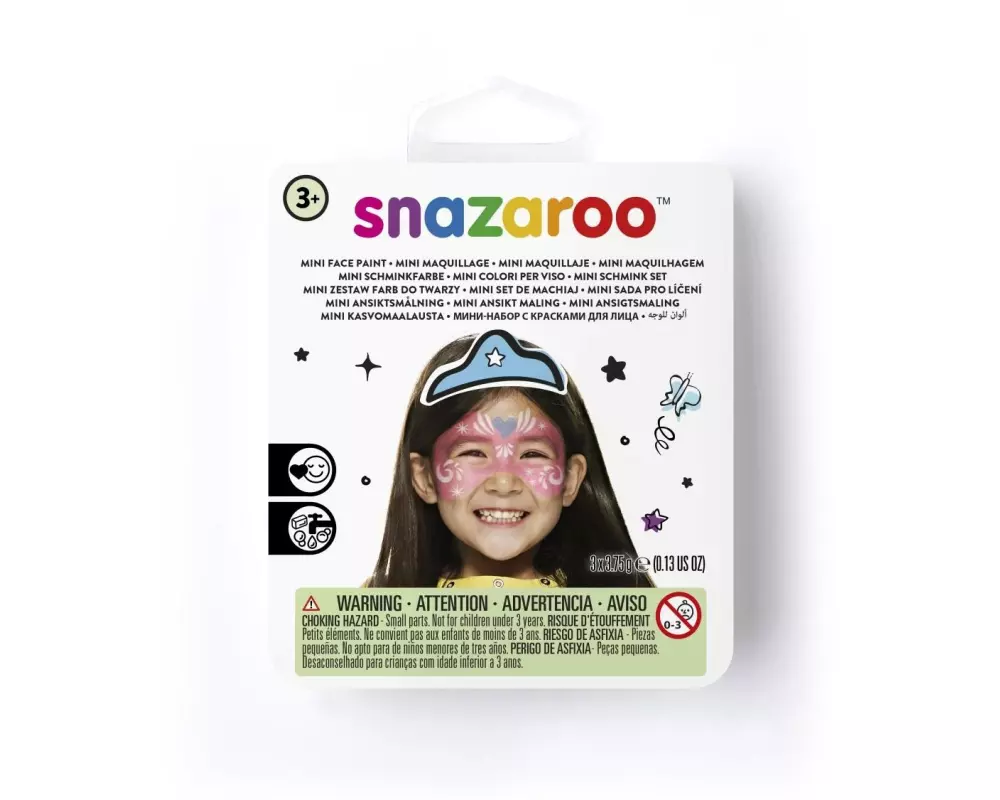 Snazaroo Schminkfarbe als Set Mini Maske