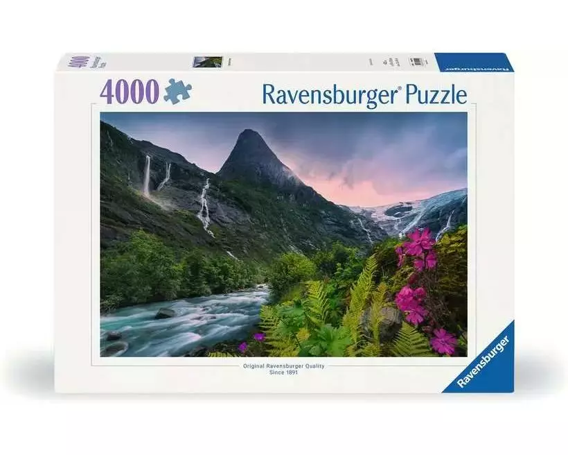 Ravensburger Puzzle Atemberaubende Bergstimmung