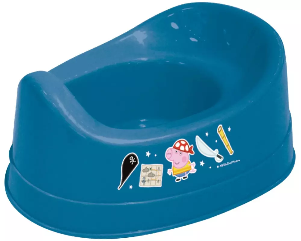 Arditex Töpfchen Peppa Wutz-George Blau