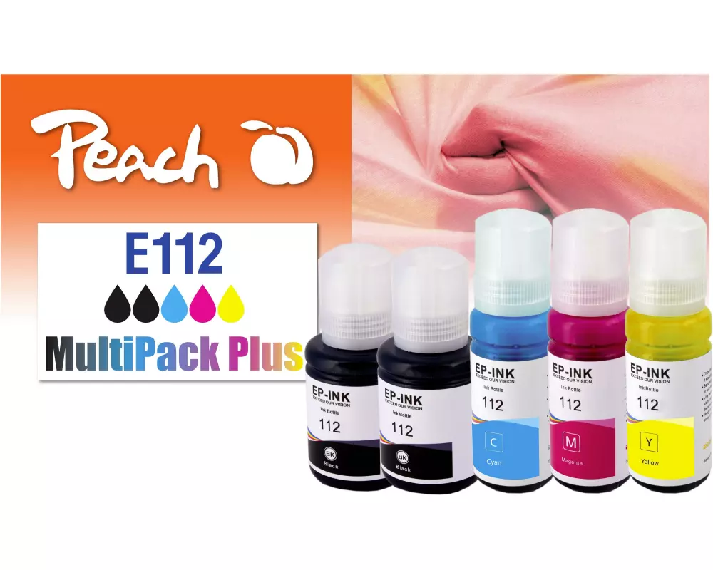 Peach Tinte Epson CISS 112 MultiPack+ C/M/Y/2x BK