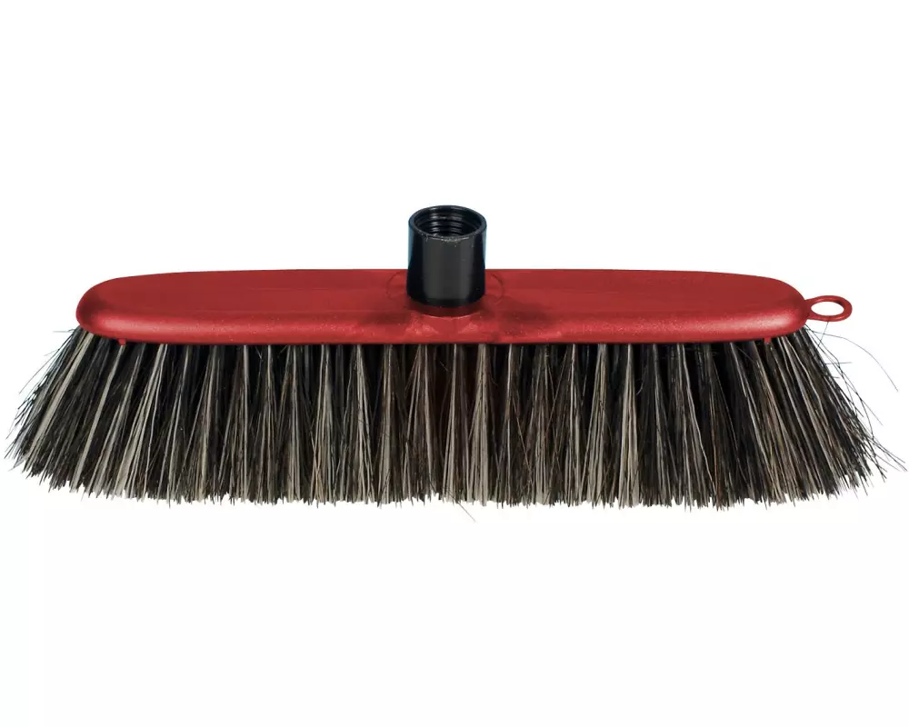 Ebnat Bodenwischer-Kopf Outdoor 28 cm Grau/Rot