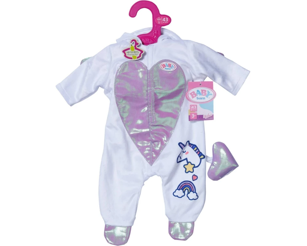 Baby Born Puppenkleidung Einhornanzug 43 cm