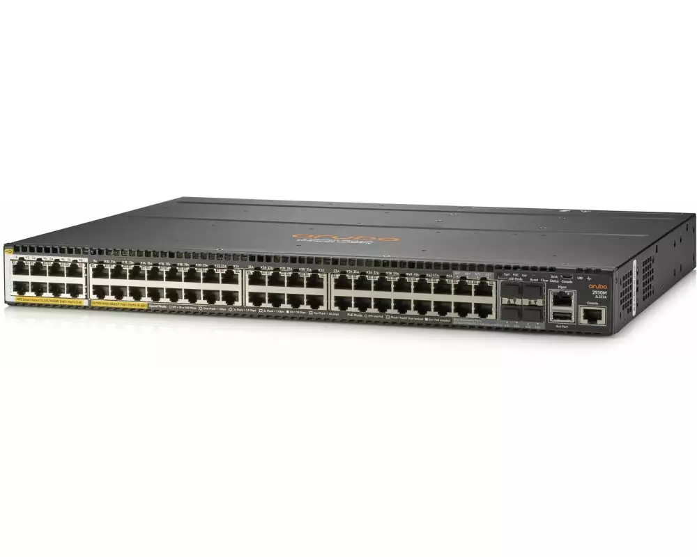 HPE Aruba 2930M 40G 8 Smrt Rte PoE+ 1s S