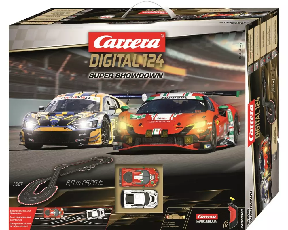 Carrera DIG 124 Super Showdown 8 m