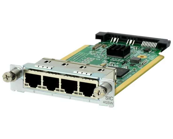 HPE FlexNetwork Module MSR 4-port Gig-T Switch SIC