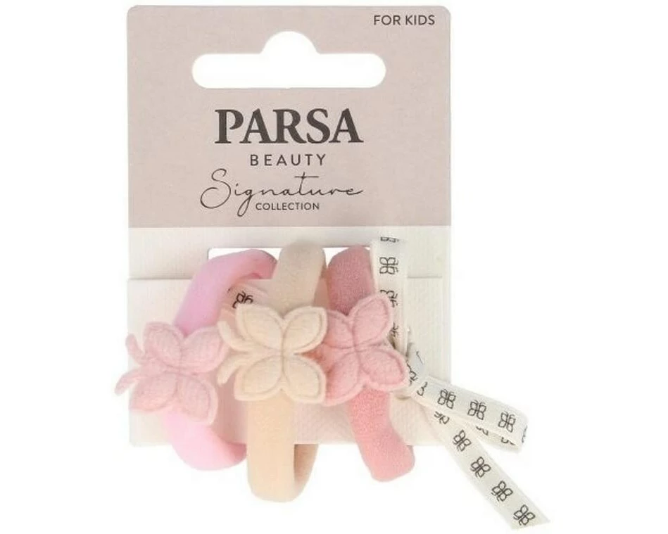 Parsa Beauty Haargummi, mehrfarbig 3 Stück