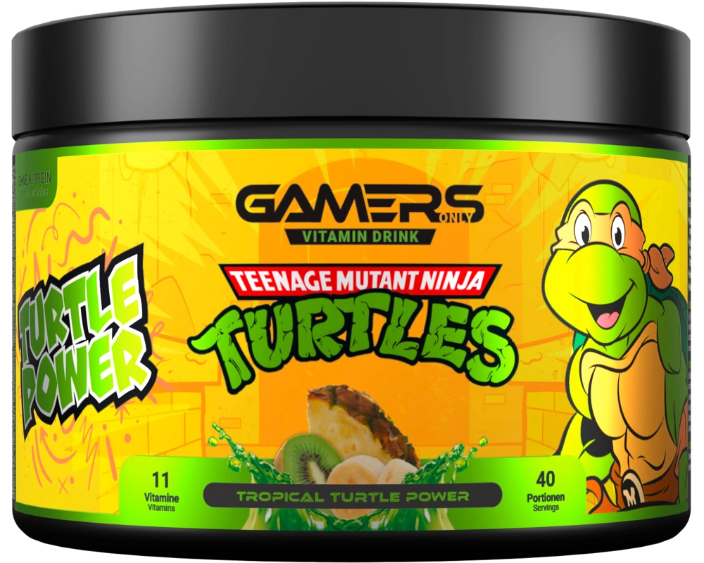 GAMERSONLY Vitamin Drink Powder 40 Port. 9120119172472 Teenage Mutant Ninja Turtles