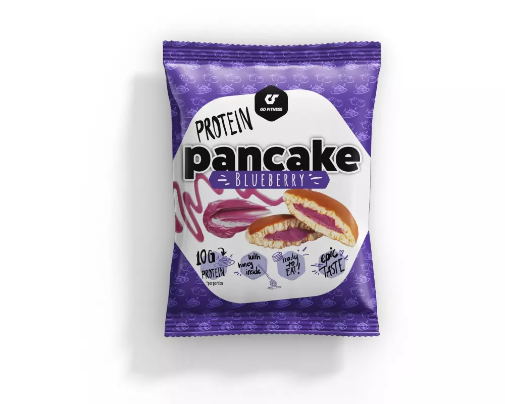 Go Fitness Nutrition Protein Pancake 1 x 50 g, Blaubeeren