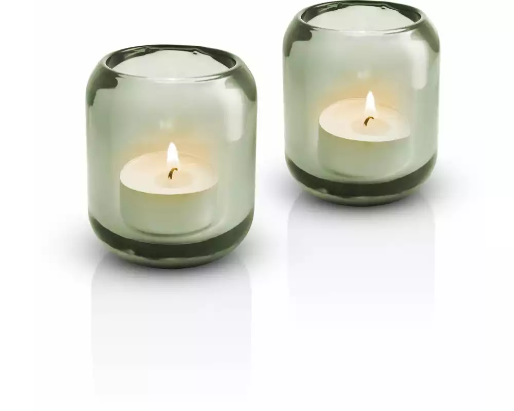 Eva Solo Teelichthalter Acorn 2 Stück, Hellgrün