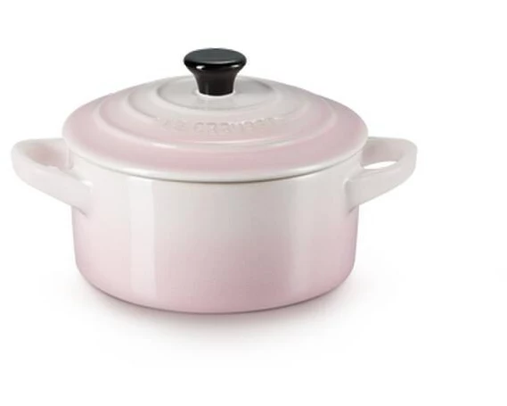 Le Creuset Auflaufform Mini Cocotte Rund, Shell Pink