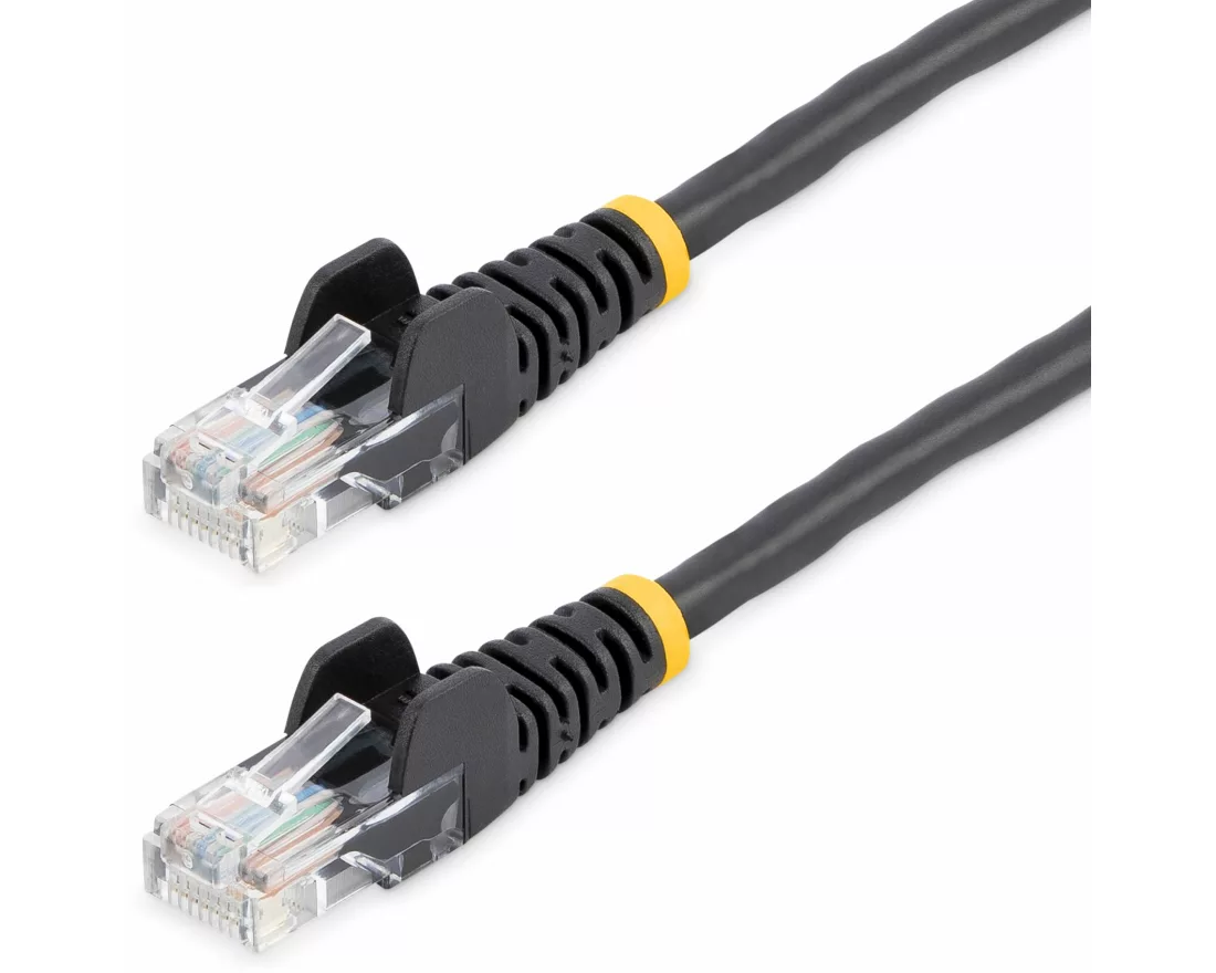 StarTech.com 45PAT5MBK Netzwerkkabel Schwarz 5 m Cat5e U/UTP (UTP)
