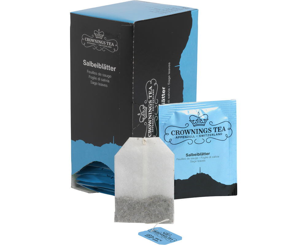CROWNING'S Salbeiblätter 101264 Beutel 1.2g, 25 Stk.