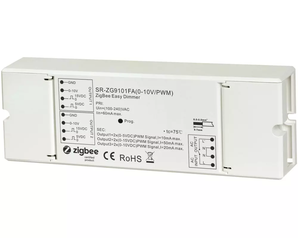 Sunricher ZigBee to 0-10 V/PWM Controller Hue kompatibel
