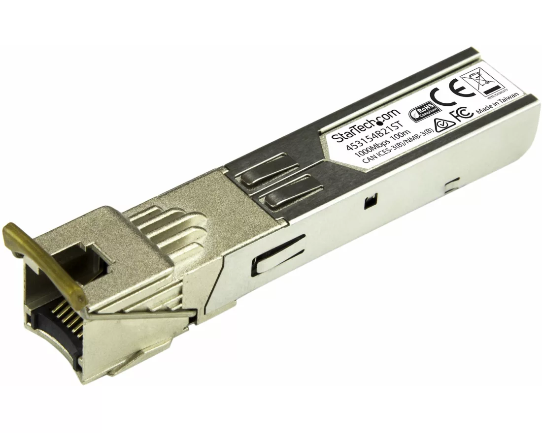 StarTech.com 453154B21ST Netzwerk-Transceiver-Modul Kupfer 1000 Mbit/s SFP