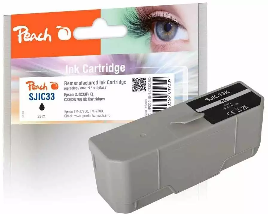 Peach Tinte SJIC33P Black