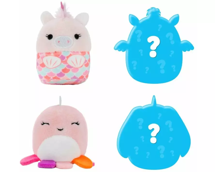 Squishmallows Plüsch Mini-Squishmallow 4-Pack Mystic