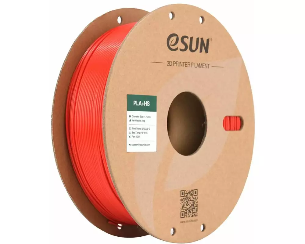 eSun Filament PLA+ HS Rot 1.75 mm 1 kg